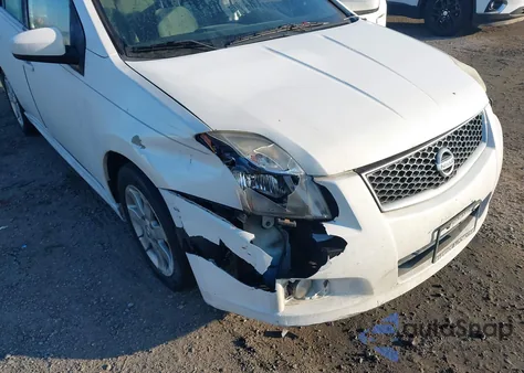 2010 Nissan Sentra 2.0Sr из США, поврежденный, VIN 3N1AB6AP6AL621408